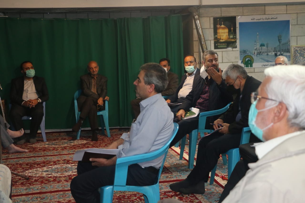 گرد همایی رابطین کانون های رضوی ۲۲ شهرستان در دفتر مرکزی آستان قدس اصفهان
