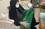 دیدار خادمیاران رضوی وپایگاه خبری شهید یاران، با مادر شهید حاج حسین خرازی
