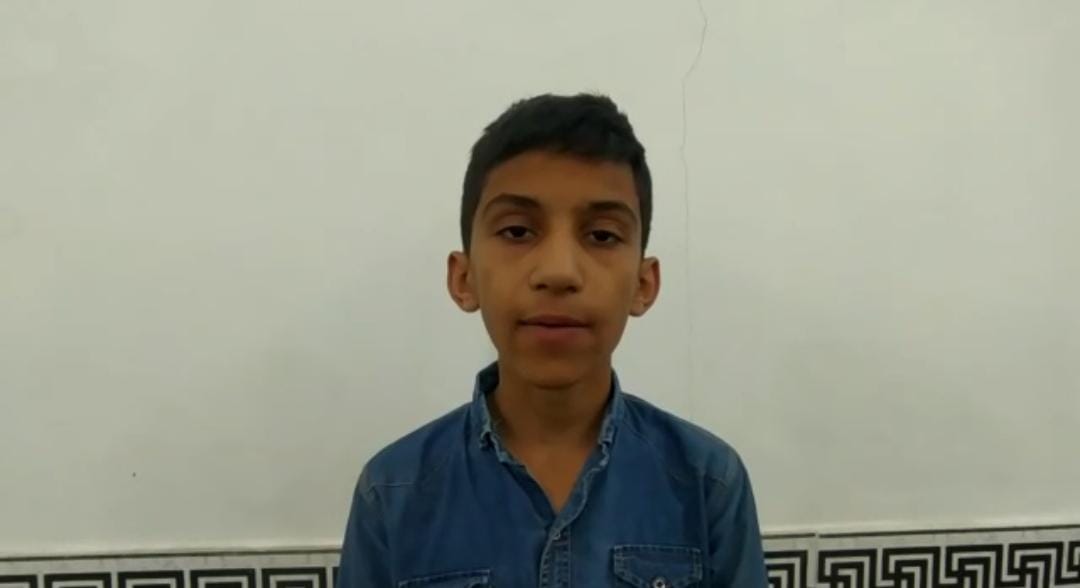 بازخوانی بخشی از وصیت نامه شهید مصطفی صادقی توسط خبرنگار کودک و نوجوان پایگاه خبری شهید یاران