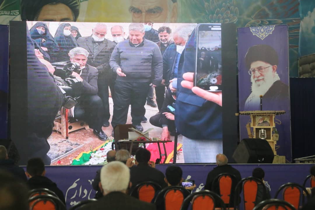 برگزاری مراسم ترحیم جانباز شهید ۷۰ درصد  در خیمه حسینی گلستان شهدا اصفهان