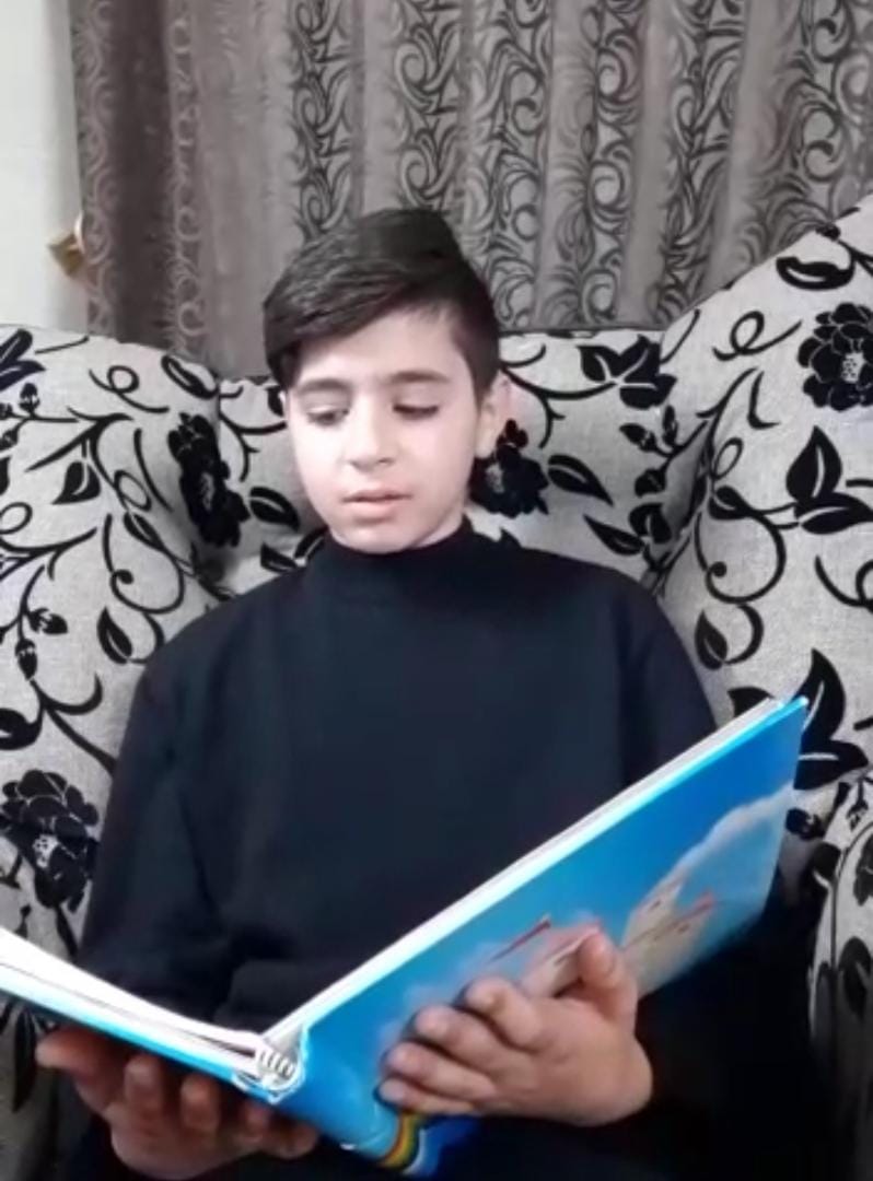 بازخوانی بخشی از وصیت نامه شهید  محمد جهان آرا توسط  خبرنگار کودک و نوجوان پایگاه خبری شهید یاران
