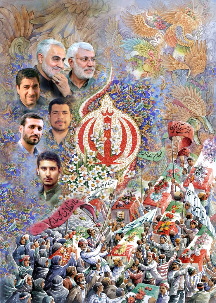 رهبر معظم انقلاب : ملت ایران زیر تابوت شهید سلیمانی وحدت و هویت خود را نشان داد.