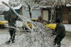 حضور سپاه و ارتش در پی بارشهای سنگین برف و انجام به موقع خدمات به مردم