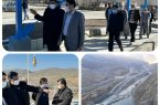 بازدید مدیرکل دیوان محاسبات کردستان از تصفیه خانه فاضلاب سنندج و سد ژاوه