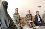 دیدار ارشد نظامی آجا از خانواده شهیدان «بدیهیان» در نجف آباد
