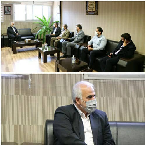 دیدار مدیر مخابرات اصفهان با مدیر پست بانک استان