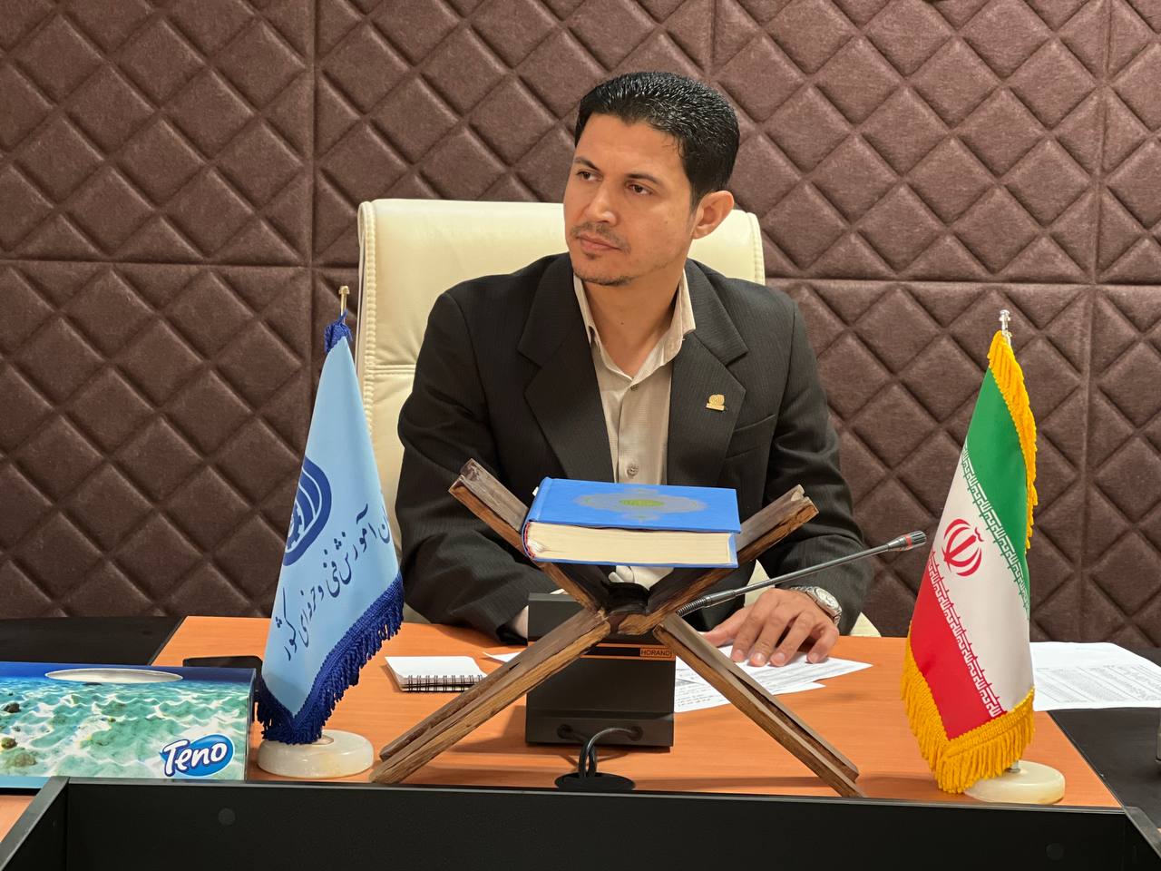 پیام تبریک فردین وکیلی مدیر کل فنی وحرفه ای استان کردستان به مناسبت گرامیداشت هفته معلم