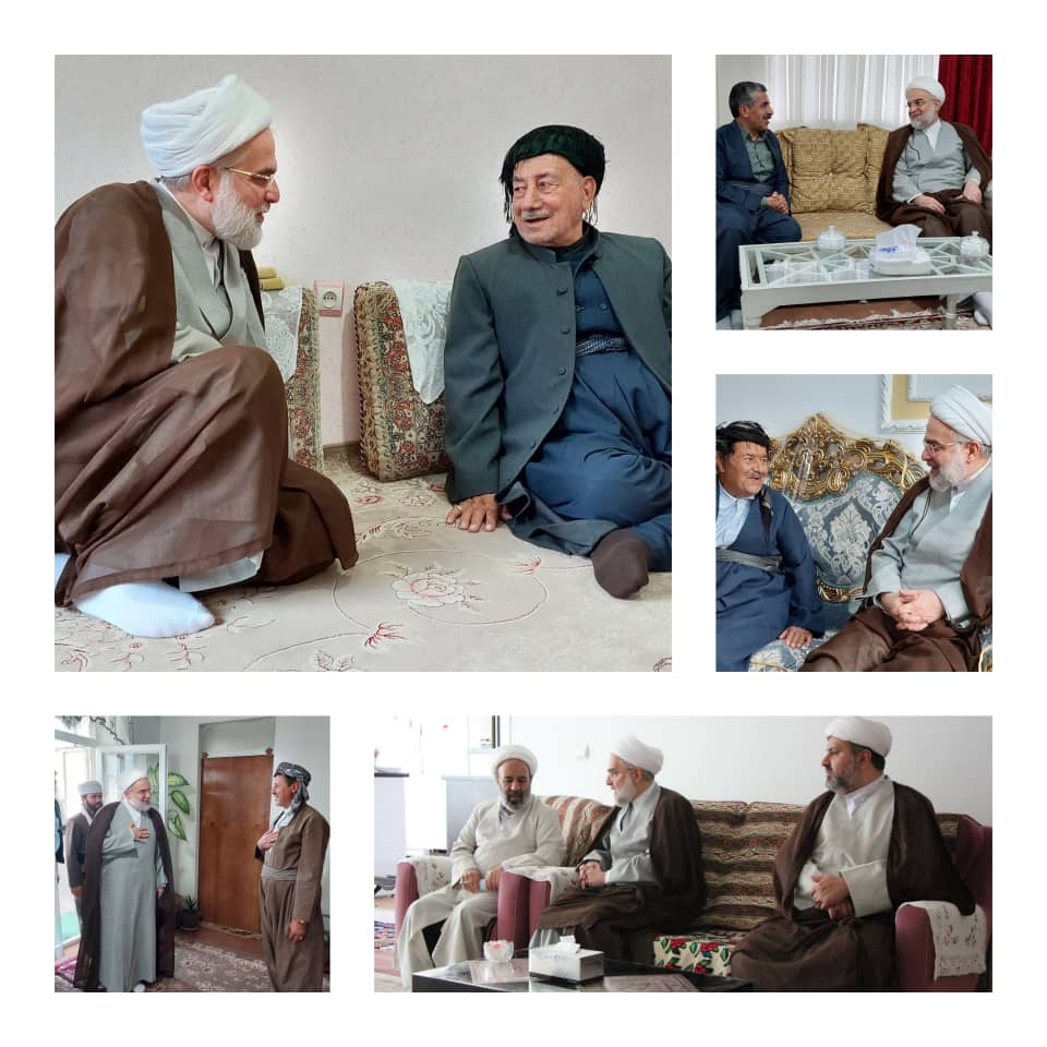 دیدار عیدانه نماینده ولی‌فقیه در کردستان با روحانیون شیعه و سنی