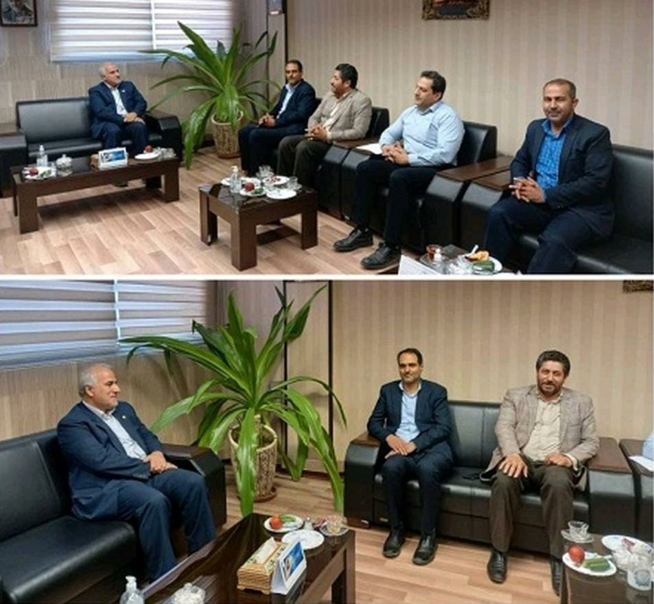 دیدار مدیر مخابرات استان اصفهان با مسئولین شهری فولادشهر