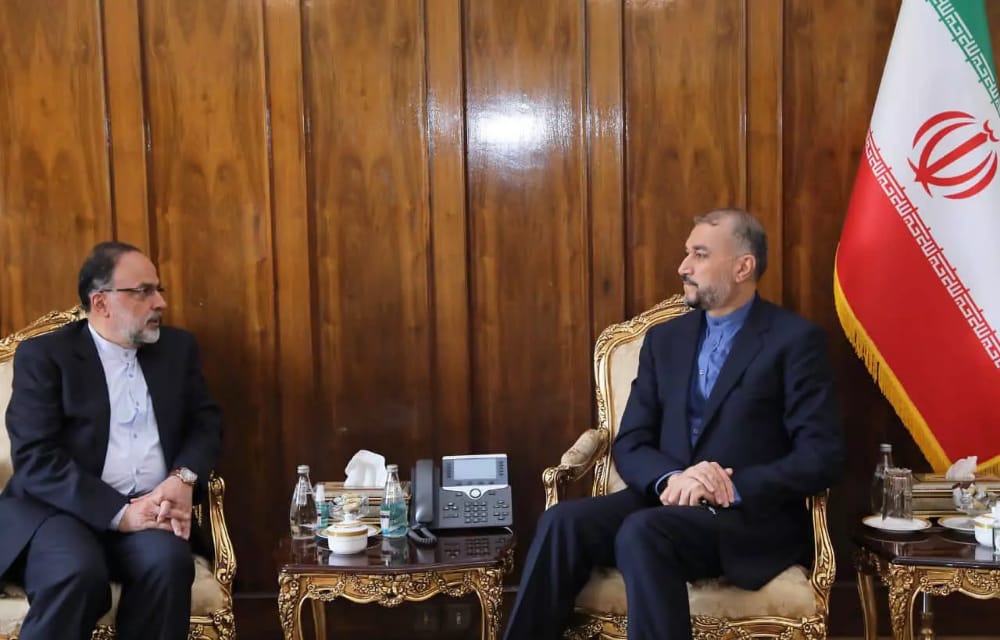 دیدار سفیر جمهوری اسلامی ایران در سوئد با دکتر امیرعبداللهیان وزیر امور خارجه کشورمان