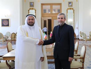 دیدار معاون منطقه ای وزیر امور خارجه قطر با دکتر باقری معاون سیاسی وزیر امور خارجه جمهوری اسلامی ایران
