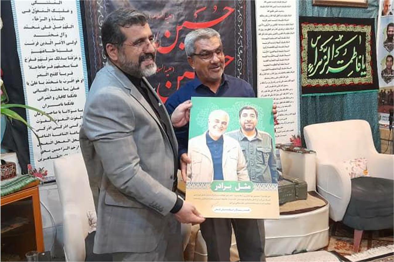 جدیدترین نوشته وزیر فرهنگ در فضای مجازی پس از زیارت مزار شهید سلیمانی