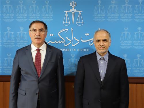 دیدار وزیر دادگستری کشورمان با رییس کل سازمان بازرسی جمهوری ترکیه