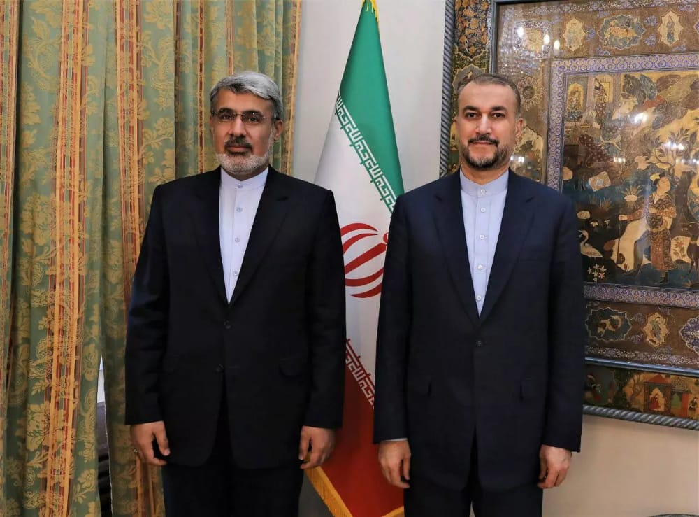 دیدار سفیر و نماینده دائم جمهوری اسلامی ایران در ژنو با دکتر امیرعبداللهیان وزیر امور خارجه