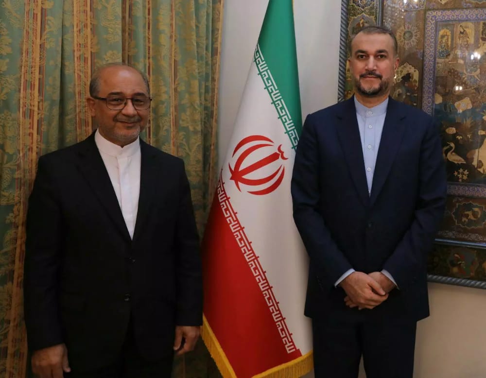 دیدار سفیر جدید جمهوری اسلامی ایران در ایتالیا با دکتر امیرعبداللهیان وزیر امور خارجه کشورمان