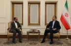 دیدار سخنگوی انصارالله یمن با وزیر امور خارجه کشورمان
