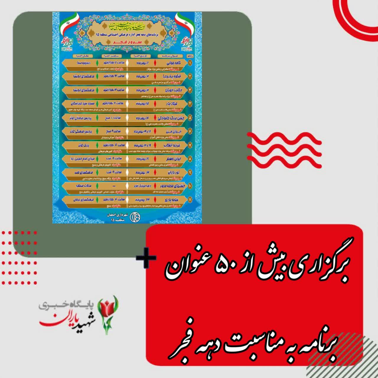 مدیر منطقه ۱۵ شهرداری اصفهان خبر داد: