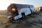 امدادرسانی به حادثه برخورد اتوبوس و کامیون در آزاد راه نطنز به کاشان