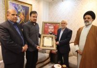 در آستانه شکل گیری ستاد بزرگداشت شهدای خدمت؛ معاون رئیس جمهور به دیدار خانواده شهید امیرعبداللهیان رفت
