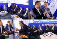 بازدید مدیرعامل بانک دی از غرفه‌های نمایشگاه نفت، گاز، پالایش و پتروشیمی