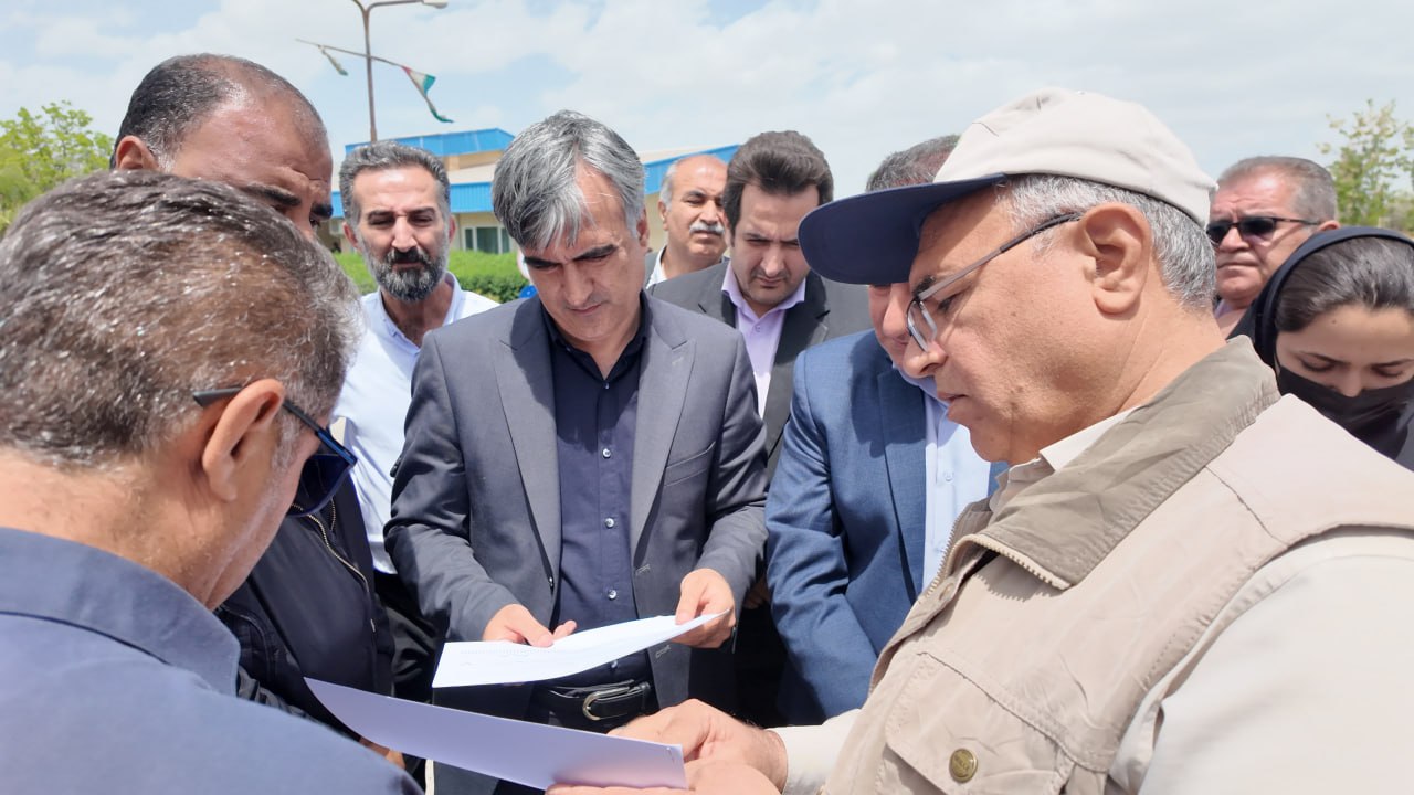 بازدید فرماندار سنندج از سد ژاوه با محوریت بررسی مشکلات زیست‌محیطی: