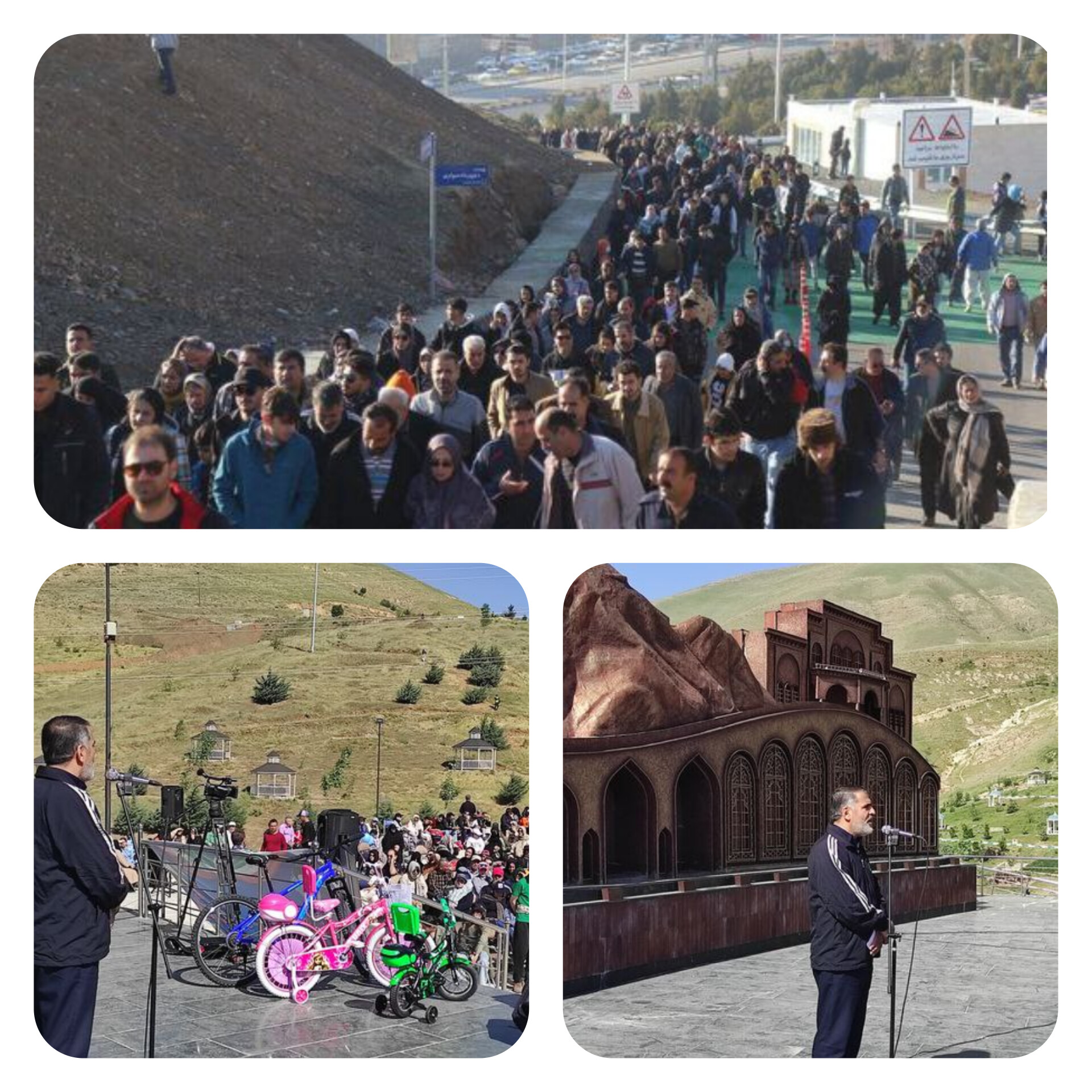همایش پیاده روی به مناسبت سالروز سفر مقام معظم رهبری به استان کردستان: