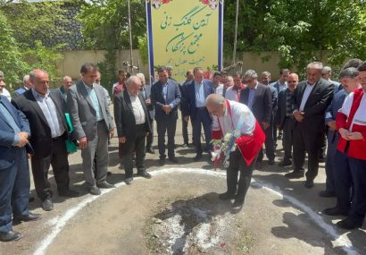  برگزاری آیین کلنگ‌زنی مجتمع پزشکان جمعیت هلال احمر شهرستان خوانسار