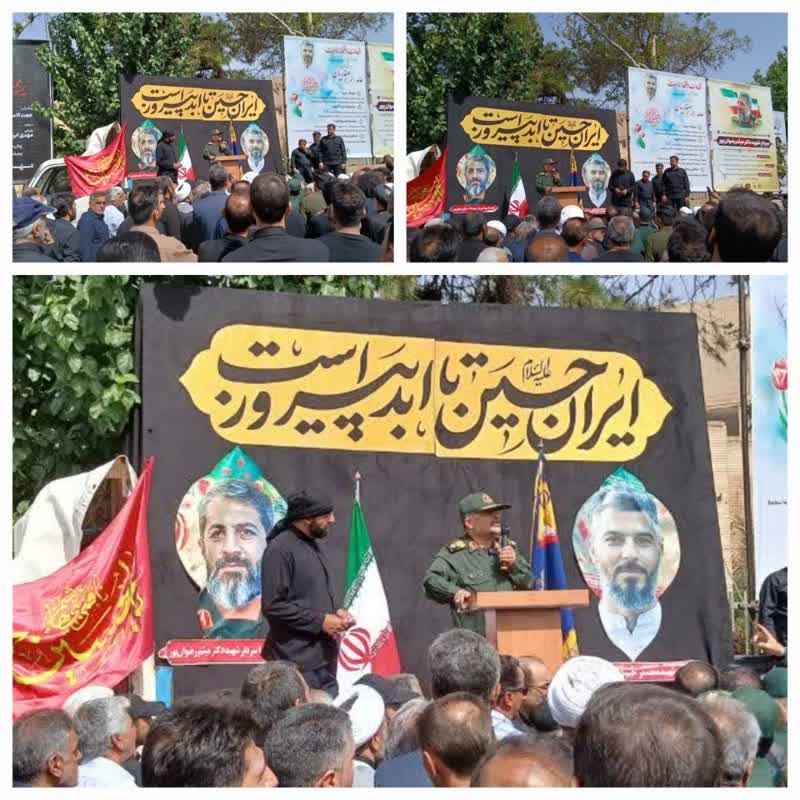 رئیس سازمان بسیج مستضعفین در خمینی شهر عنوان کرد:شهادت رضوان‌پور و صفاریان آغازگر فصل جدیدی از مقاومت هوشمندانه است