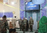 از فعالان بخش سایبری در گروه۴۴ توپخانه نزاجا تجلیل شد