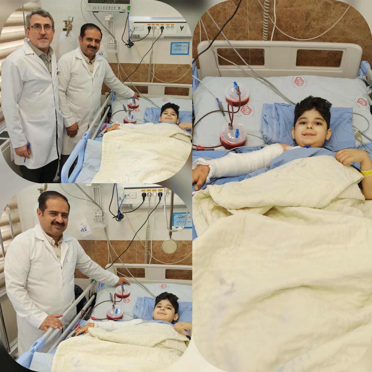 در بیمارستان دکتر شریعتی اصفهان صورت گرفت؛ نجات معجزه ‌آسای دست پسربچه ۷ ساله در بیمارستان دکتر شریعتی اصفهان با پیوند به ‌موقع عروق