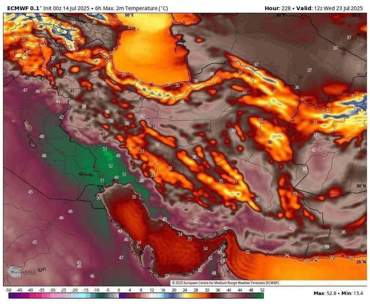  هشدار گرمازدگی برای هفته آینده / مرداد ماه با موج گرمای شدید ‌آغاز می‌شود