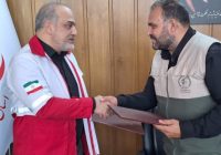  تفاهم‌ نامه همکاری مشترک بین بسیج سازندگی و جمعیت هلال‌احمر استان اصفهان منعقد شد