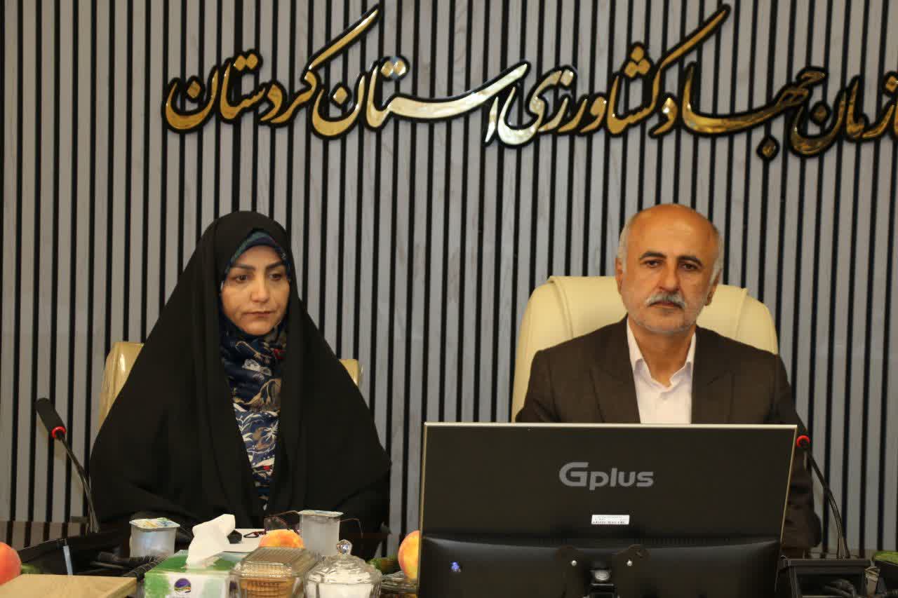 باحضور مشاور وزیر و مدیر کل هماهنگی امور استانها در وزارت جهاد کشاورزی در کردستان مطرح شد: