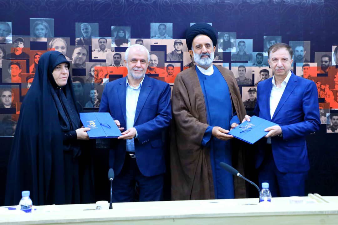 امضای تفاهم‌نامه «دیبا کارت اعتباری» میان بانک دی و بنیادشهید و امور ایثارگران این نشست با حضور مهندس سعید اوحدی معاون رئیس‌جمهور و ریاست عالی بنیاد شهید و امور ایثارگران و دکتر برات کریمی مدیرعامل بانک دی و جمعی از معاونان و مدیران ارشد بنیادشهید ، در محل ساختمان مرکزی بنیاد شهید برگزار شد.