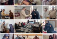 دیدار چهره‌به‌چهره مدیرکل بنیاد شهید سیستان و بلوچستان با خانواده‌های شهدا در نیمروز