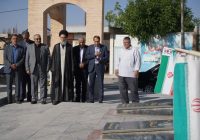 ادای احترام سرپرست بنیاد شهید و امور ایثارگران استان اصفهان به شهدای والامقام شهرستان فریدن
