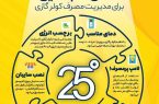  *اینفوگرافی / ۶ گام طلایی برای مدیریت مصرف کولر گازی*