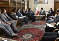 در دیدار سبحانیان با امام جمعه اصفهان تأکید شد: شفافیت مصارف مالیات، لازمه تحقق عدالت مالیاتی در دیدار سبحانیان با امام جمعه اصفهان تأکید شد: شفافیت مصارف مالیات، لازمه تحقق عدالت مالیاتی