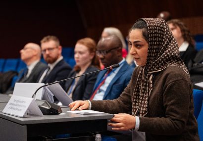 سخنرانی نماینده قربانیان سردشت در نشست CSP-30 لاهه/ مطالبه‌گری برای حقوق فراموش‌شدگان سلاح‌های شیمیایی در بیانیه انجمن مصدومین شیمیایی