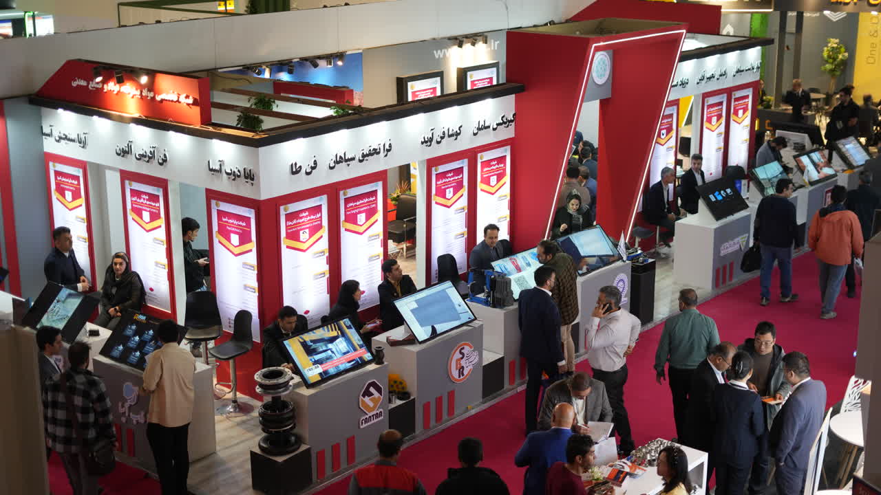 چهار روز تعامل صنعت و فناوری؛ پایان فعالیت پاویون شهرک علمی و تحقیقاتی اصفهان در ایرانمتافو ۱۴۰۴