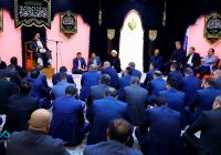 آیین سوگواری ایام فاطمیه در بانک دی برگزار شد