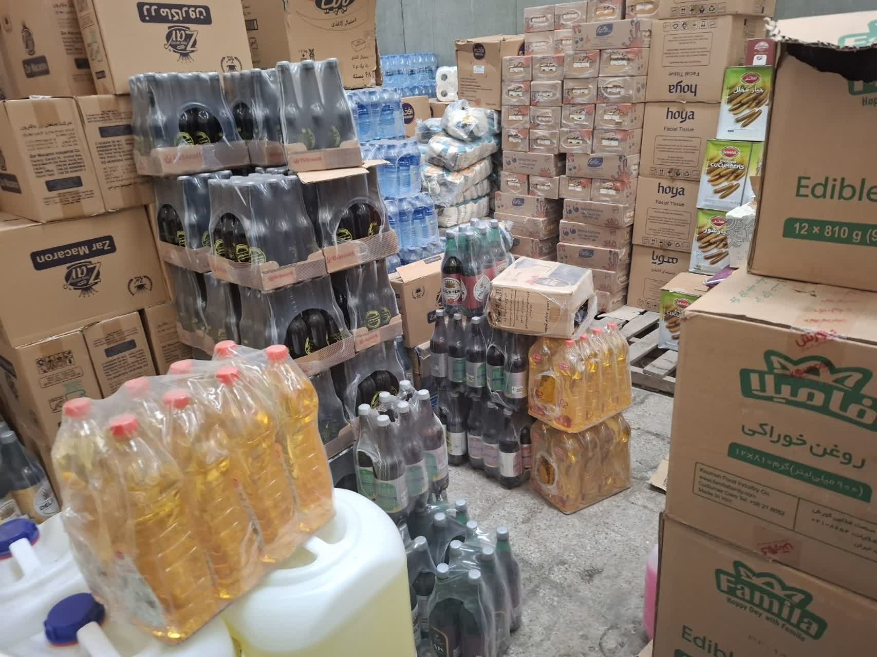 کالاهای احتکاری در انبار غیر مجاز