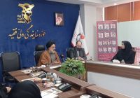  به همت مرکز مقاومت بسیج بنیاد شهید و امور ایثارگران؛ نشست عفاف و حجاب با حضور نماینده ولی فقیه در بنیاد شهید و امورایثارگران برگزار شد