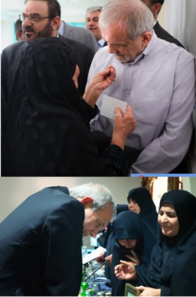 دیدار رئیسجمهور با خانوادههای شهدا در یاسوج؛ تأکید پزشکیان بر پیگیری فوری مطالبات ایثارگران