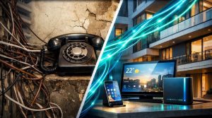  فیبر نوری، ستون فقرات ارتباطات مدرن در ساختمان‌های تجاری و مسکونی   