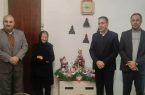 در آستانه سال نو میلادی؛سرپرست بنیاد شهید اصفهان با مادر شهید ارمنی، مگرویچ طوماسیان دیدار کرد