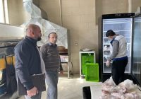 در راستای صیانت از سلامت غذایی جامعه صورت گرفت: کشف ومعدوم سازی بیش از ۴۰۰ کیلوگرم فرآورده ه خام دامی فاسد و غیر بهداشتی در اردستان