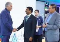 دیدارنایب رییس هیأتمدیره بانک دی با مسئول سرمایهگذاریهای پیمان معاهده شانگهای درحاشیه نمایشگاه کیش اکسپو دیدارنایب رییس هیأتمدیره بانک دی با مسئول سرمایهگذاریهای پیمان معاهده شانگهای درحاشیه نمایشگاه کیش اکسپو