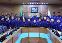 نشست مدیرعامل بانک دی با اعضای تیم فوتسال بانک دی برگزار شد