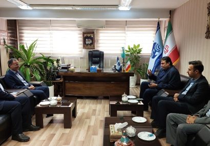  دیدار مدیر مخابرات منطقه اصفهان با مدیریت شعب بانک مهر ایران